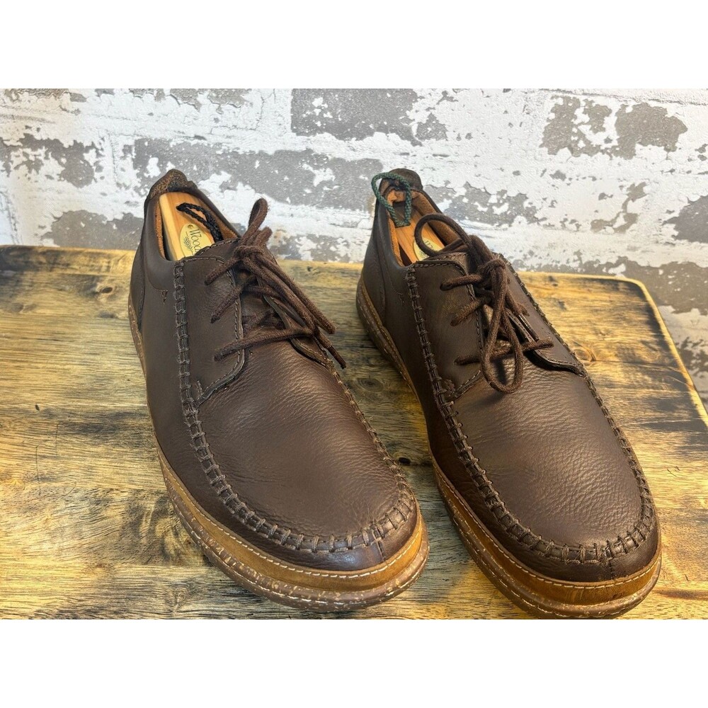 Clarks Originals Mens Trapell Pace - Dark Brown Lea Casual UK 42.5 US 9.5 Shoes